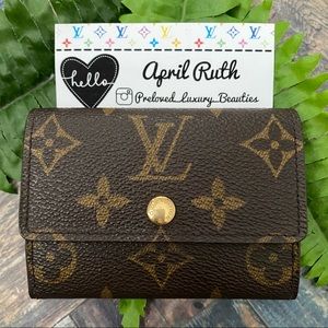 Louis Vuitton Porte Monnaie Card Holder